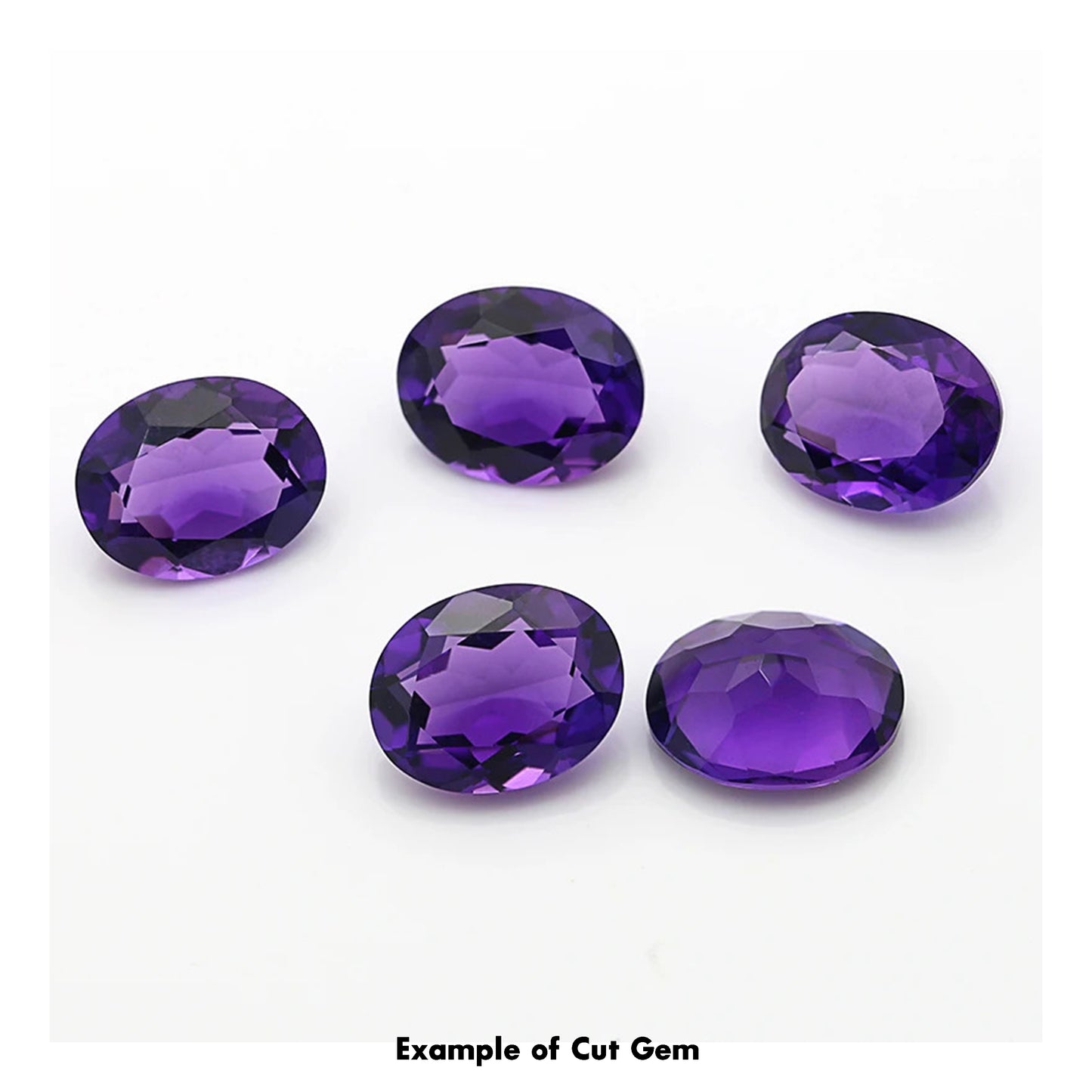 Synthetic Hydrothermal Quartz Amethyst Lab Created Faceting Rough