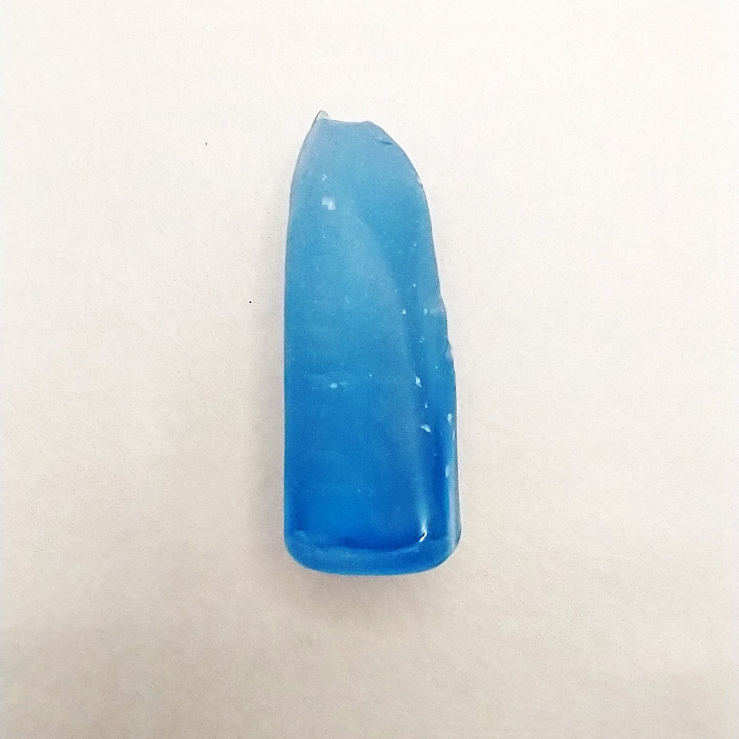 Synthetic Spinel #104 Aquamarine Lab Created Faceting Rough