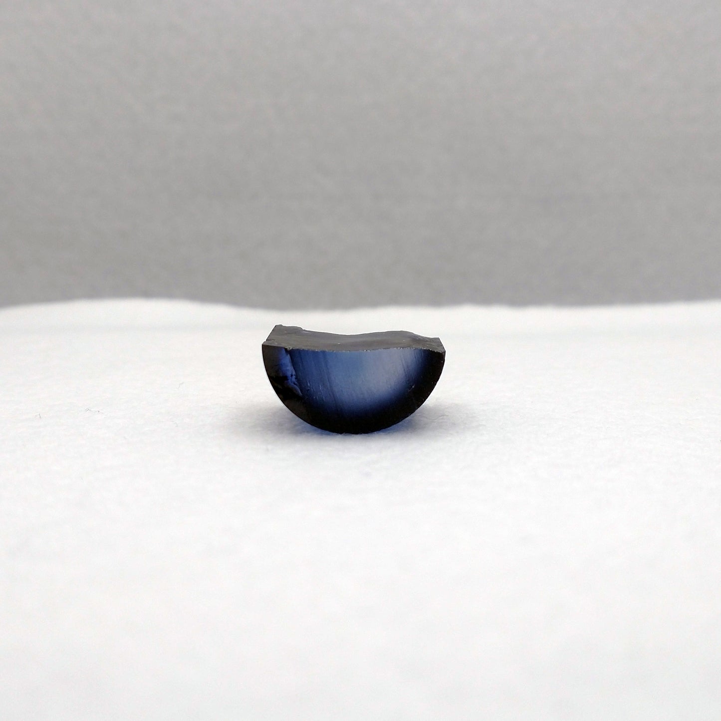 Synthetic Corundum #34 Sapphire Blue Lab Created Faceting Rough