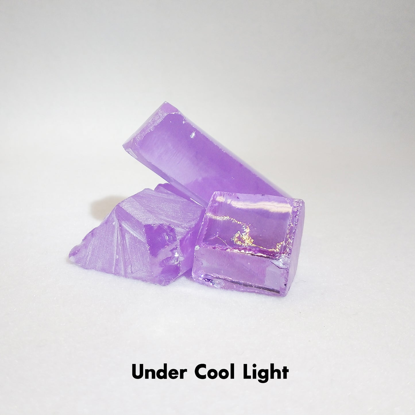 Color Change Lavender to Pink Cubic Zirconia Lab Created Synthetic Faceting Rough