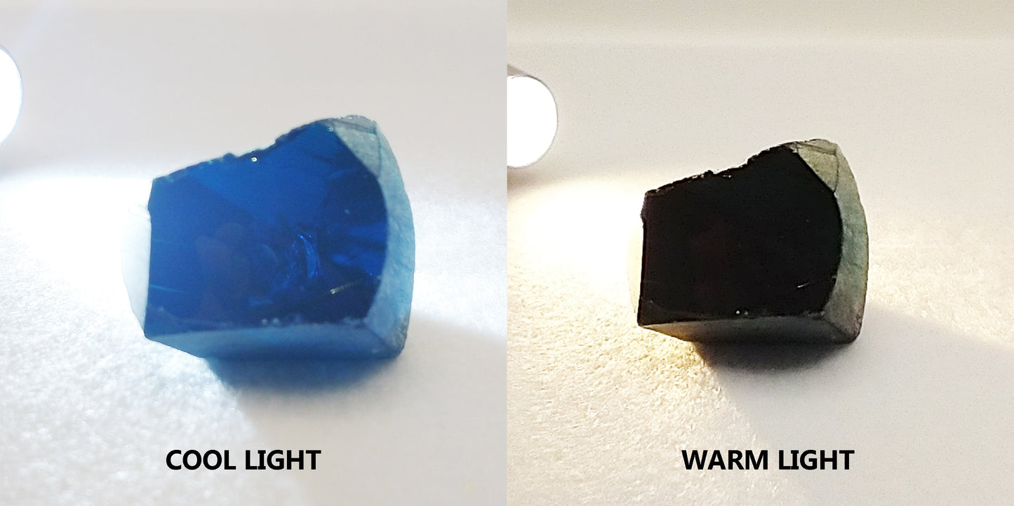 Color-Change E-156 Simulated Alexandrite Nanosital Lab Created Synthetic Faceting Rough