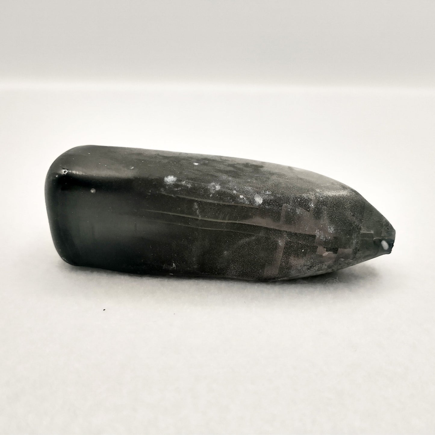 Synthetic Spinel #149 Green Tourmaline Lab Created Faceting Rough