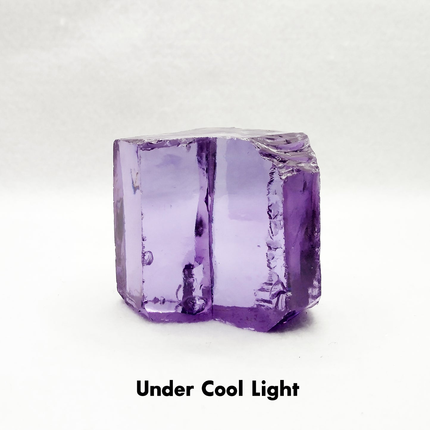 Lavender Cubic Zirconia Lab Created Synthetic Faceting Rough