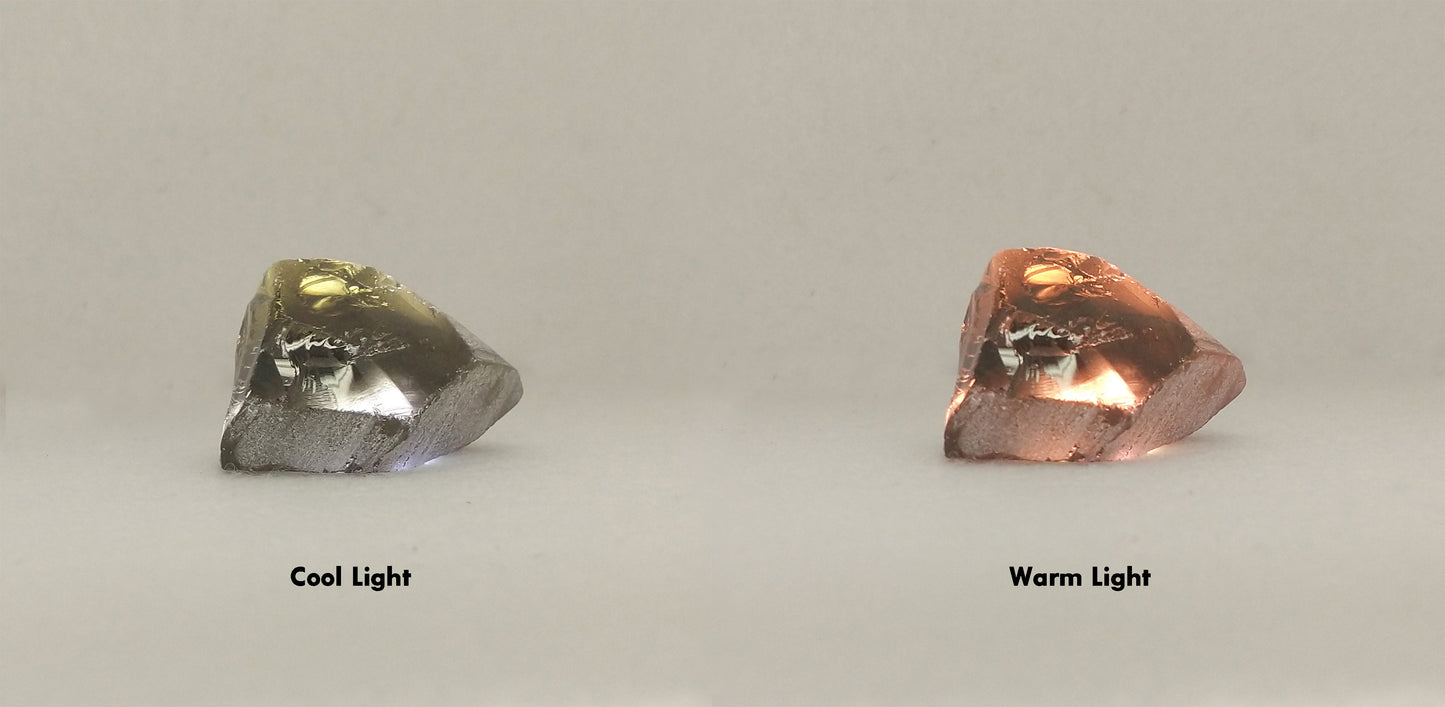 Color-Change NZ-4 Simulated Alexandrite Nanosital Lab Created Synthetic Faceting Rough