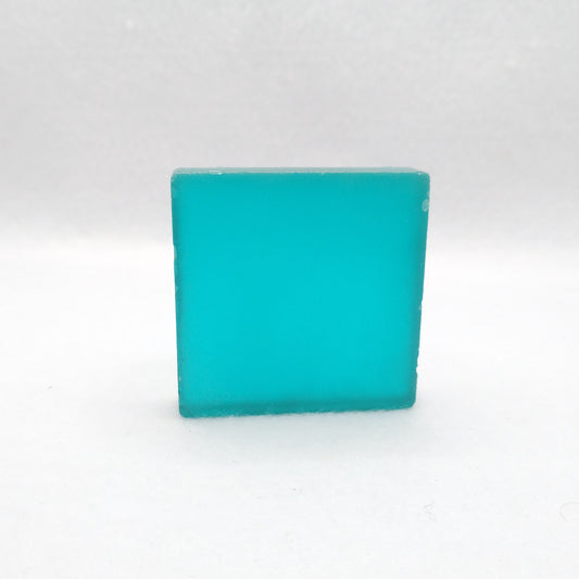 Paraiba Blue YAG Lab Created Synthetic Faceting Rough
