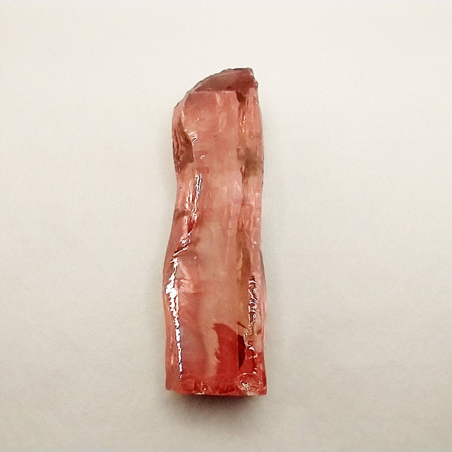 Pink Cubic Zirconia Lab Created Synthetic Faceting Rough