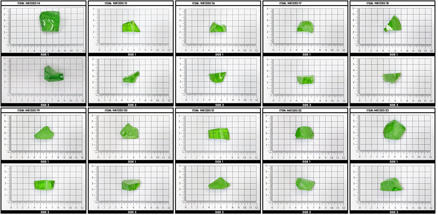 Kryptonite B1320 Nanosital Lab Created Synthetic Faceting Rough