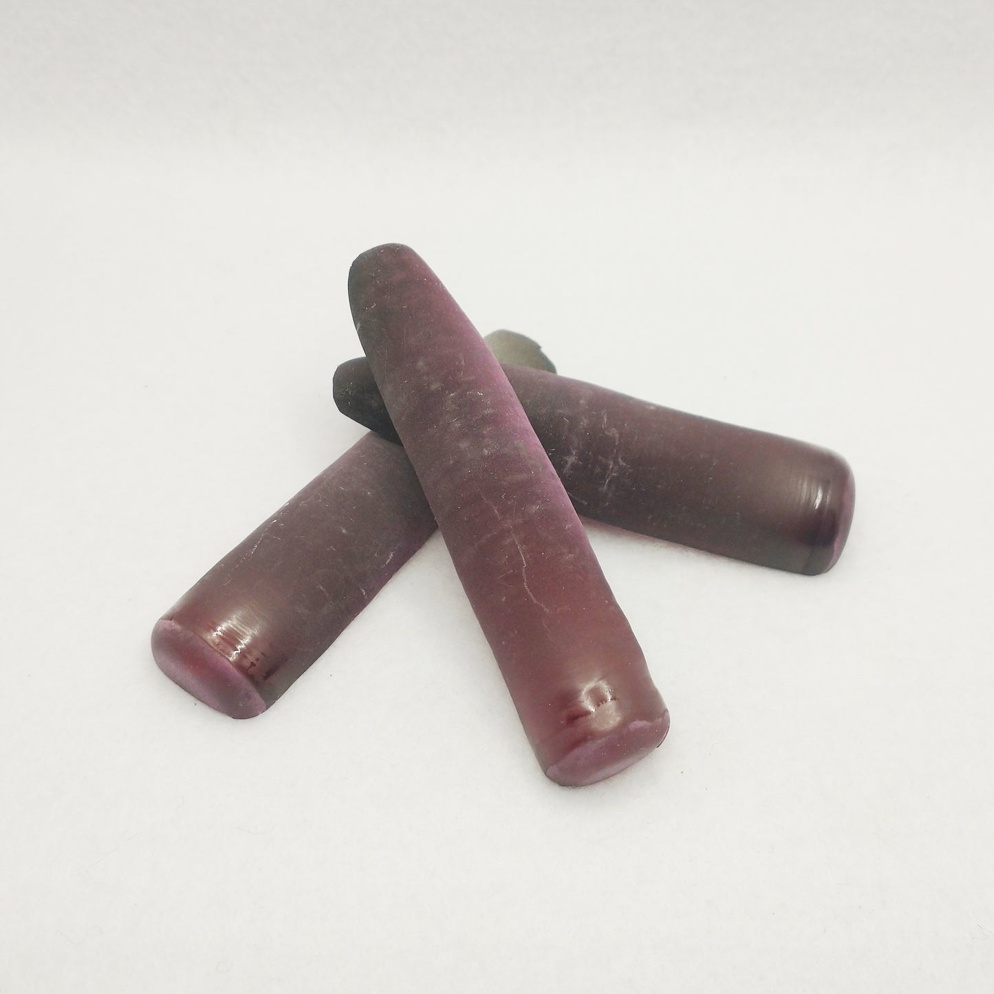 Synthetic Corundum #8 Dark Red Ruby Lab Created Faceting Rough