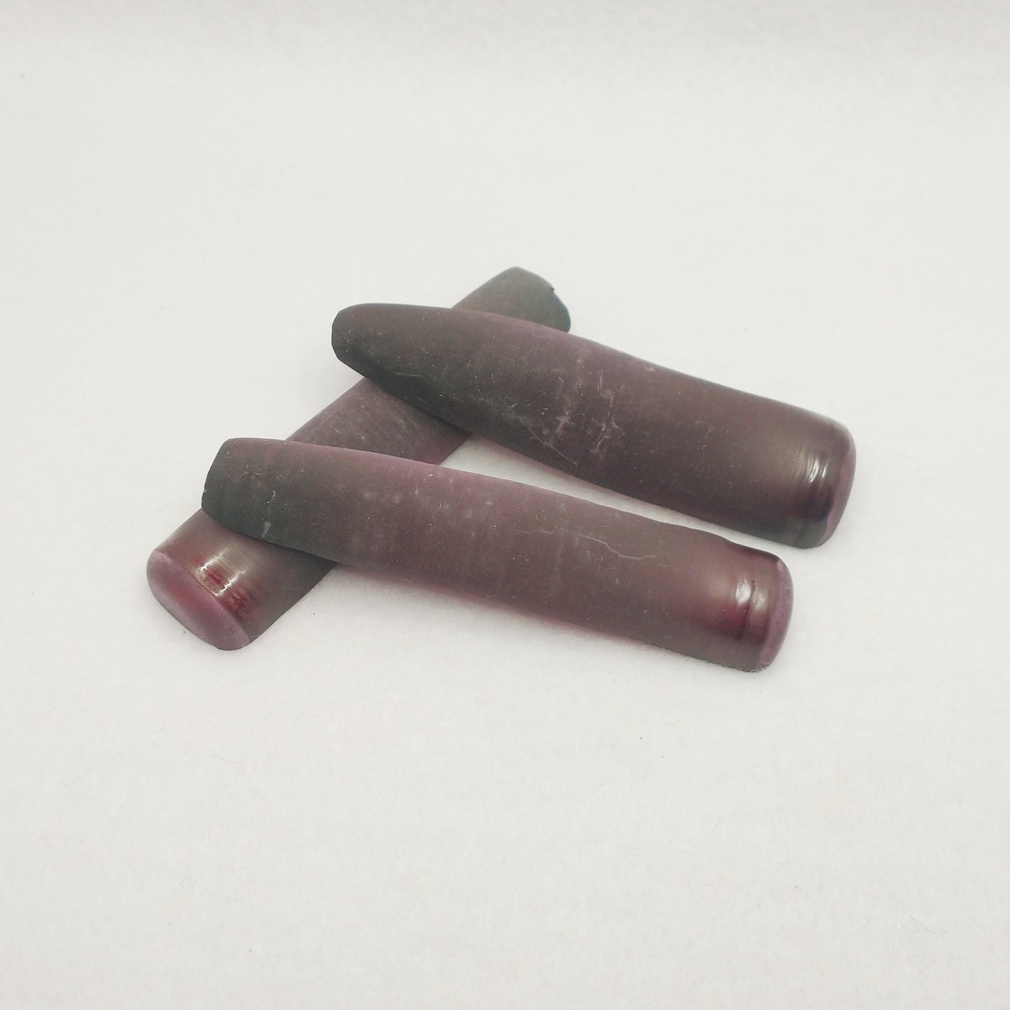 Synthetic Corundum #8 Dark Red Ruby Lab Created Faceting Rough