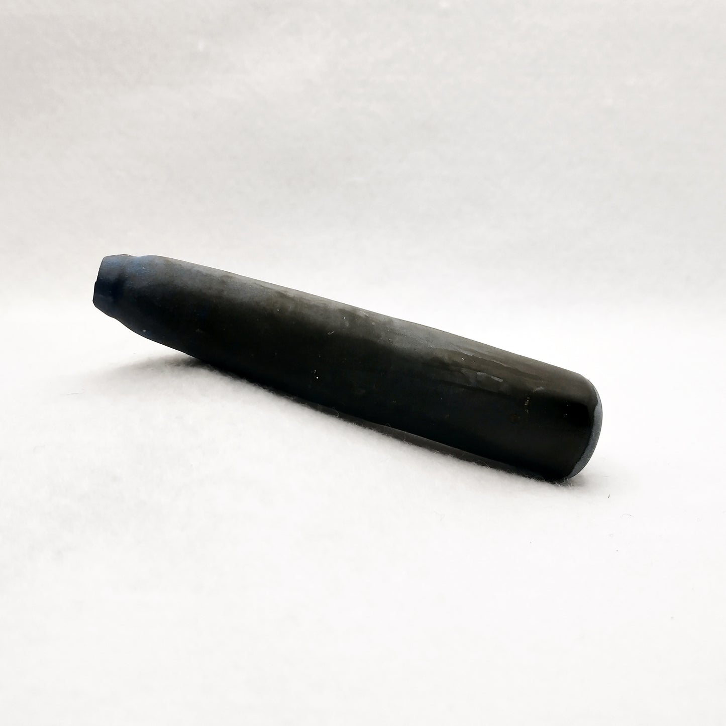 Synthetic Spinel #113 Burma Dark Blue Sapphire Lab Created Faceting Rough