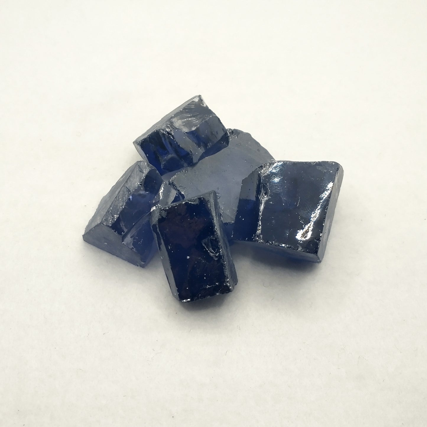 Tanzanite Blue Cubic Zirconia Lab Created Synthetic Faceting Rough