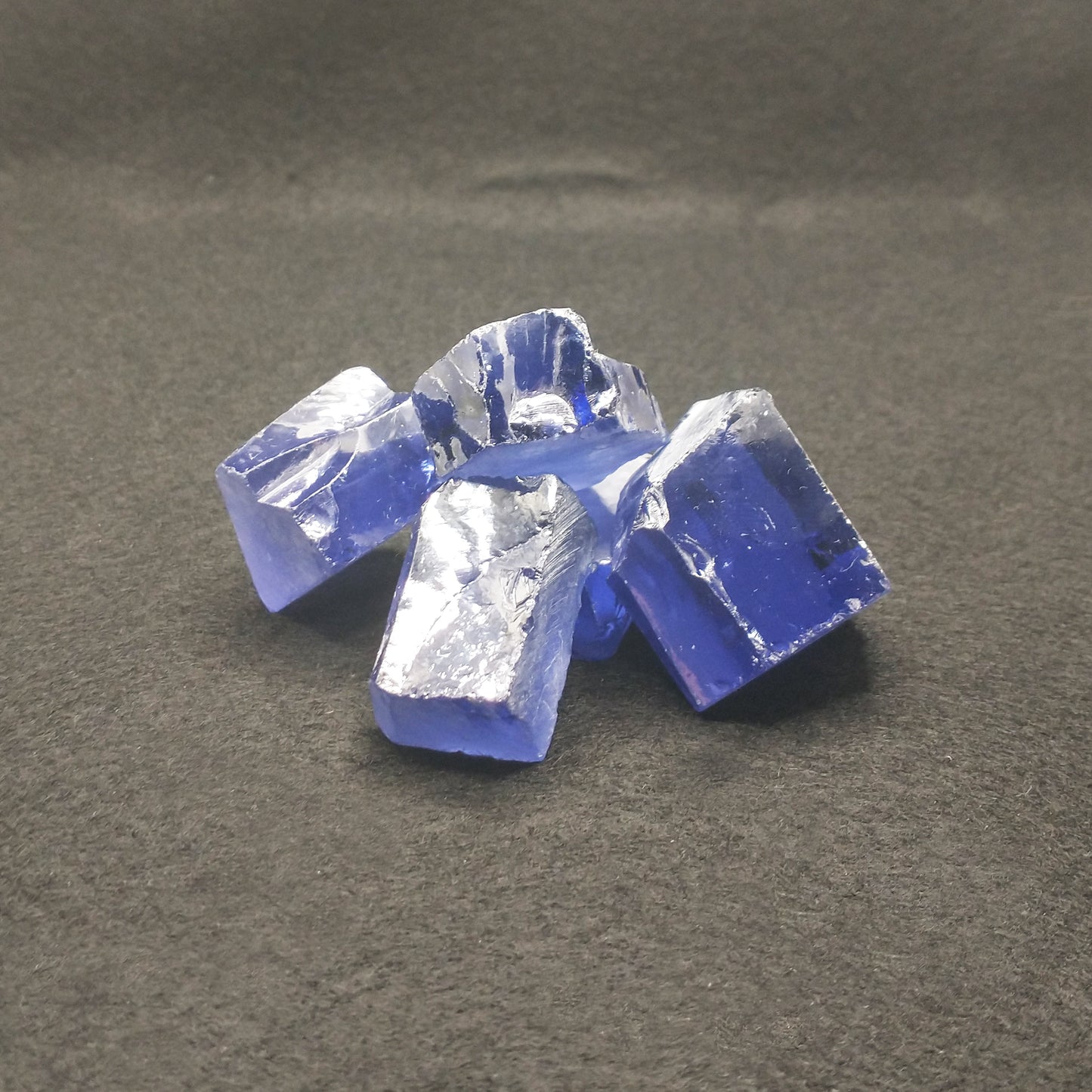 Tanzanite Blue Cubic Zirconia Lab Created Synthetic Faceting Rough
