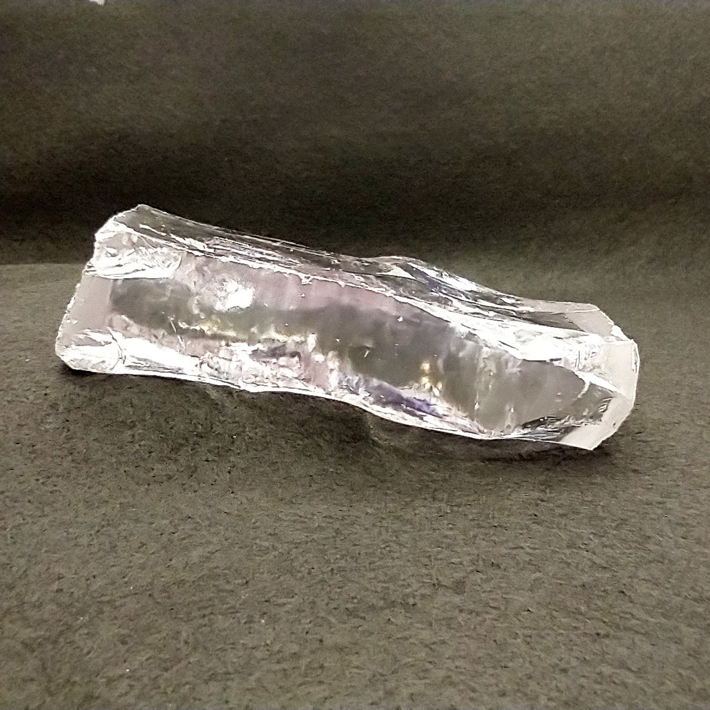 White / Clear Cubic Zirconia Lab Created Synthetic Faceting Rough