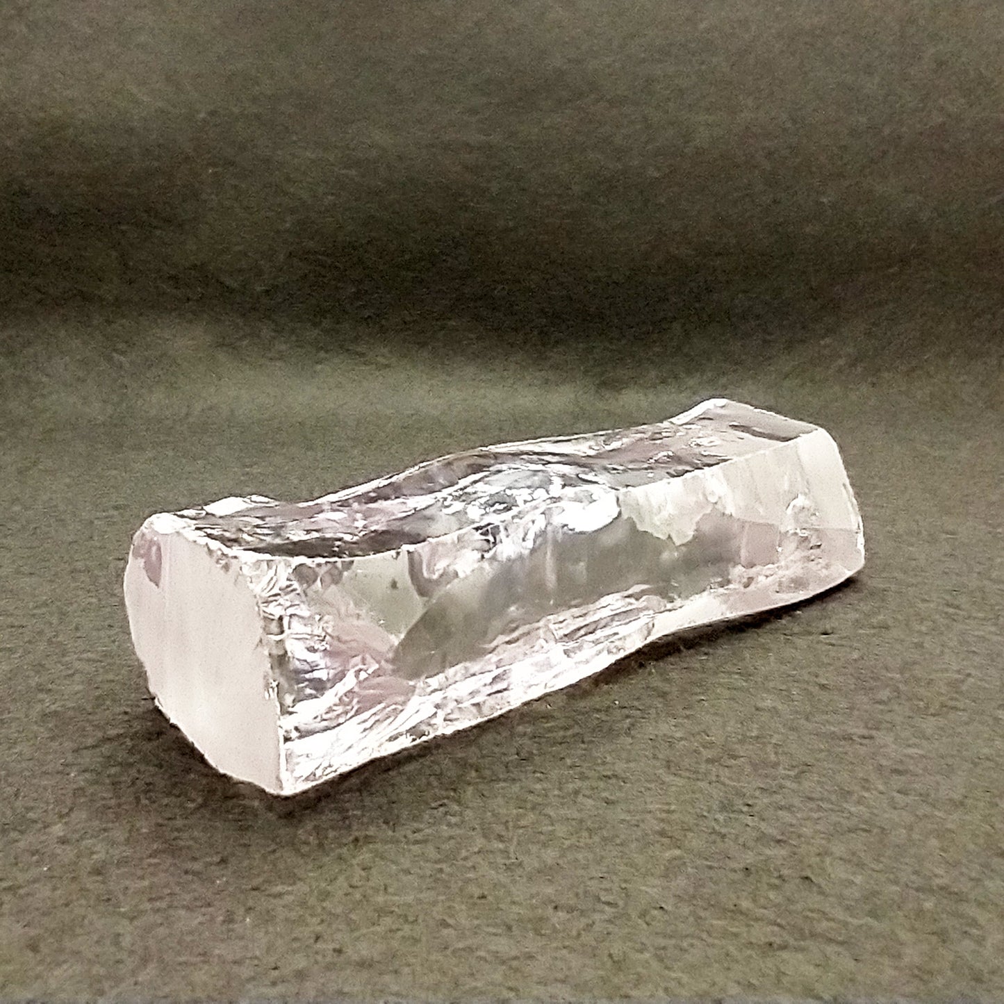 White / Clear Cubic Zirconia Lab Created Synthetic Faceting Rough