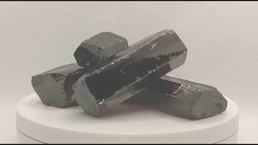 Dark Garnet Red Cubic Zirconia Lab Created Synthetic Faceting Rough
